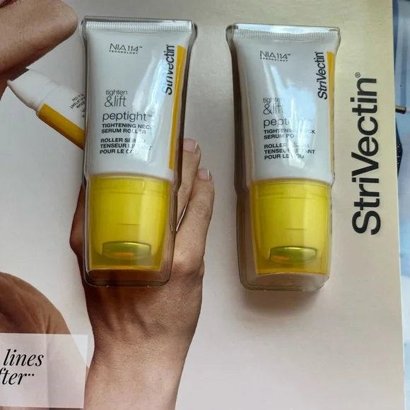 StriVectin Peptight™ Tightening Neck Serum Roller 1 oz x 2 = 2 Oz sealed 2025